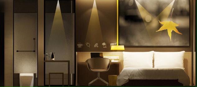 安陽IU精品連鎖酒店設(shè)計施工案例