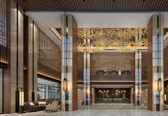 弘揚民族文化，汝陽新中式星級酒店設計案例賞析